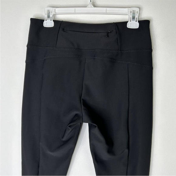 Athleta Stellar Tight Womens Size Medium Black No Wrinkle UPF Travel Pants - Picture 4 of 6